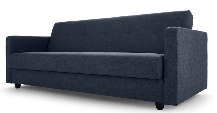 chou sofa bed with storage quartz blue