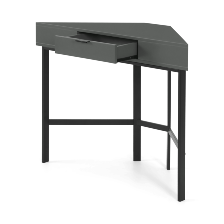 Marcell Compact Corner Desk, Grey