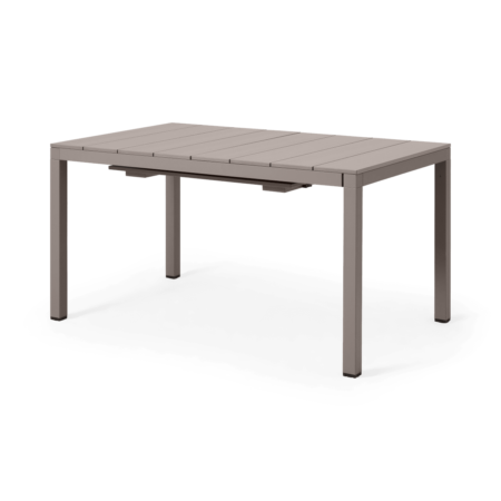Nardi 6-8 Seat Extending Dining Table, Light Grey Aluminium