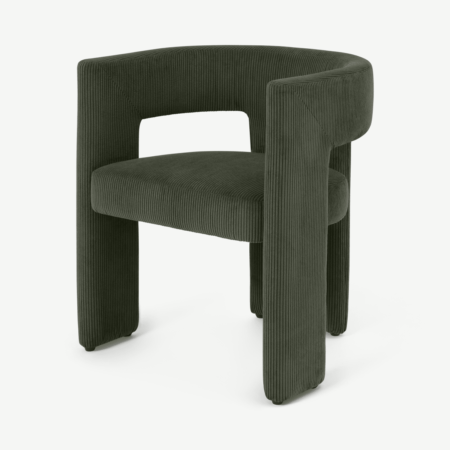 Kalaspel Dining Chair, Sage Corduroy Velvet